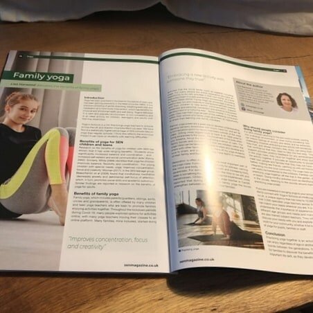 Family yoga for all 👨&zwj;👩&zwj;👦

Check out my article in @sen_mag where I discuss the benefits of family yoga inclusive for members who have learning disabilities.

An opportunity for building closer intergenerational relationships, enjoy the be