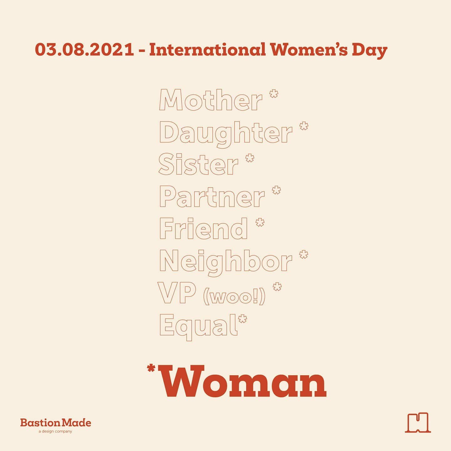 We not only take this day, but this month (and every month for that matter), to respect all the women in our lives; past,present, and future. Thank you. You can never be celebrated enough!

#women #womensmonth #internationalwomensday #holiday #celebr