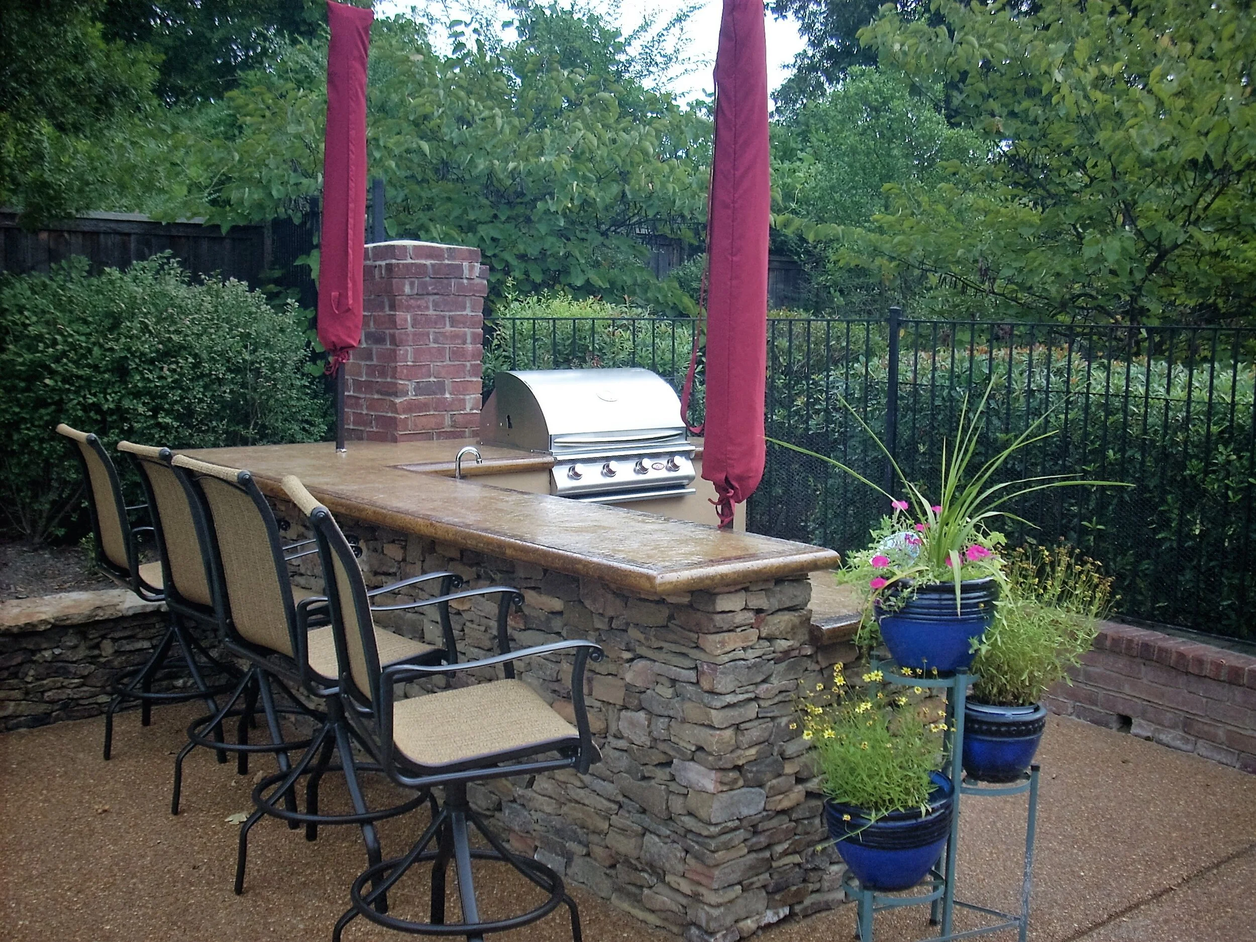 Landscape Creations Memphis and Collierville, Germantown, Outdoor Kitchens and Fireplaces