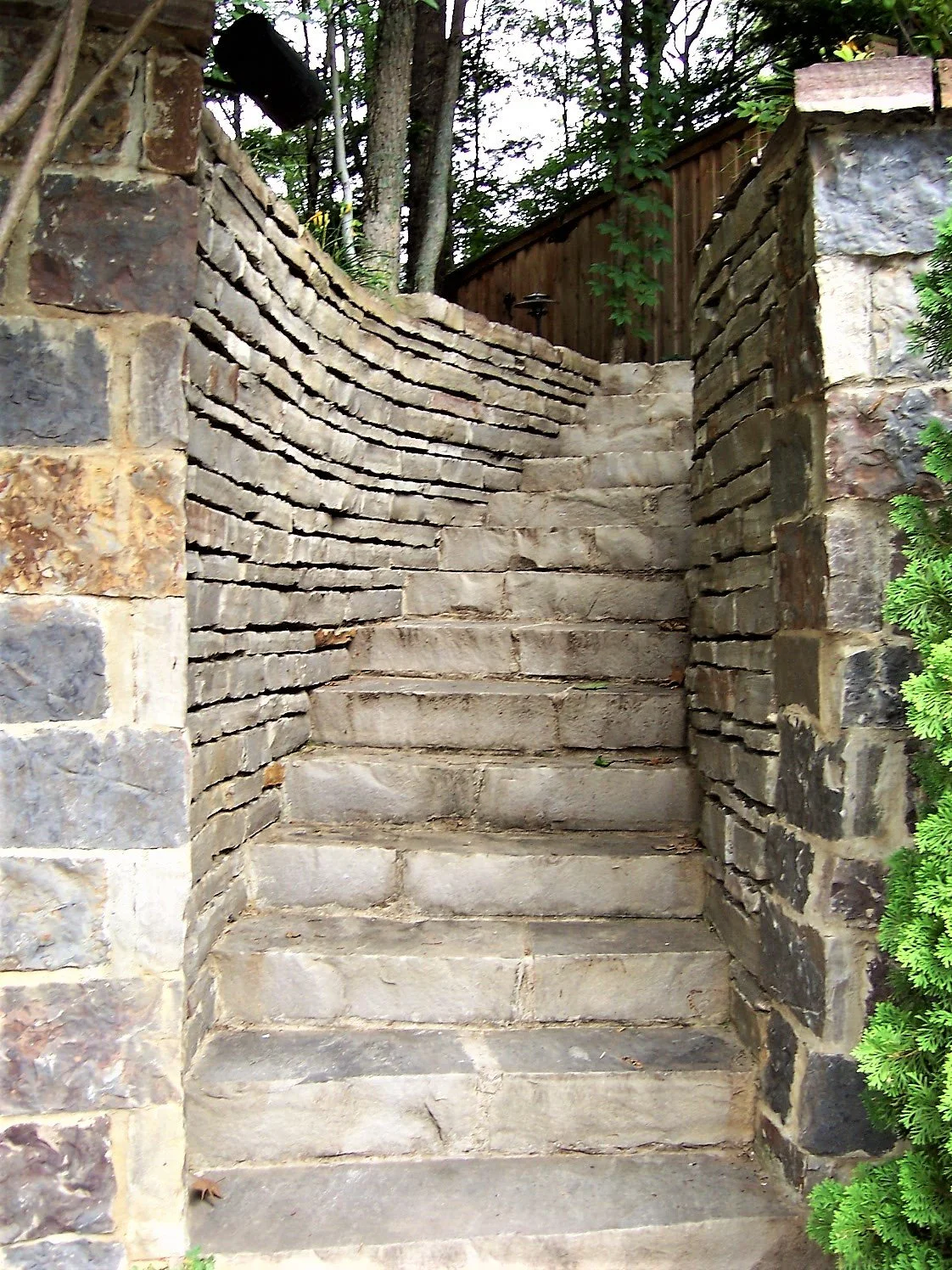 stone stairs