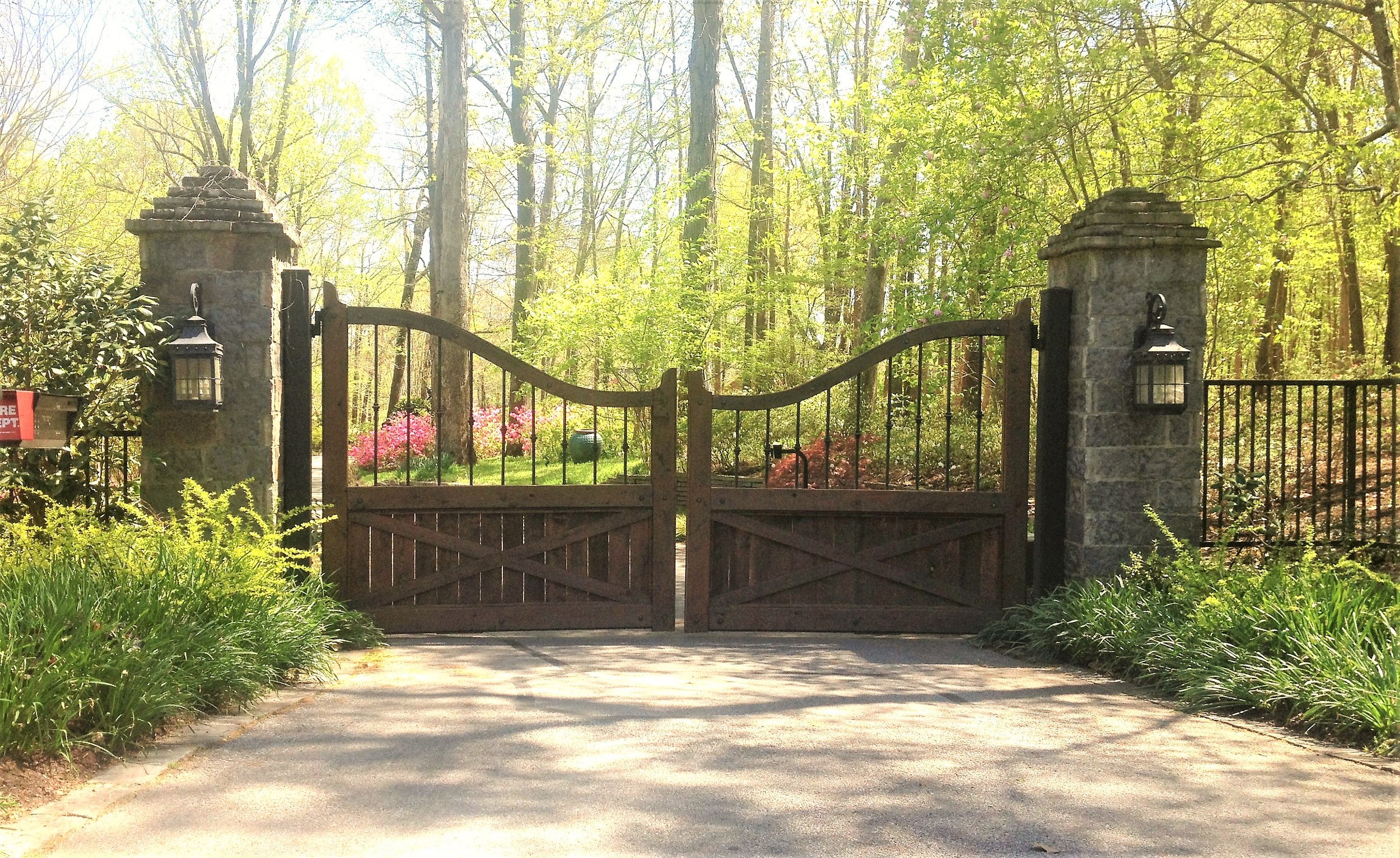 Wood and Iron Gate