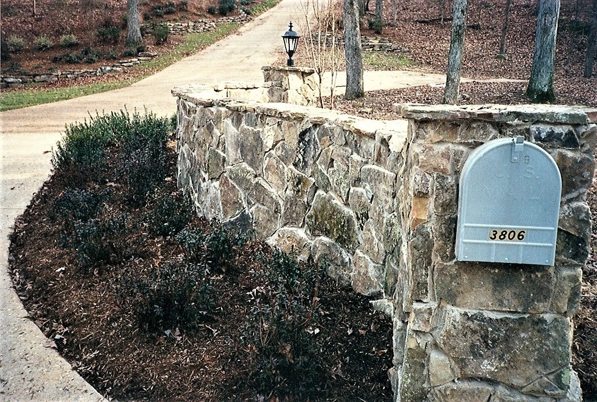 stone walls