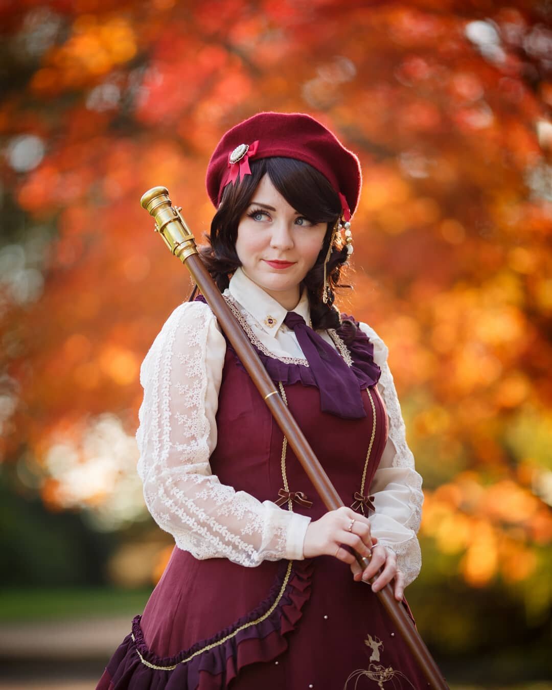 I know we are still in the middle of the winter, at least here in Germany, but I feel like posting some photos from a little shooting back in autumn last year. This was a more or less spontaneous one with the wonderful @dangomango_nya and we just gra