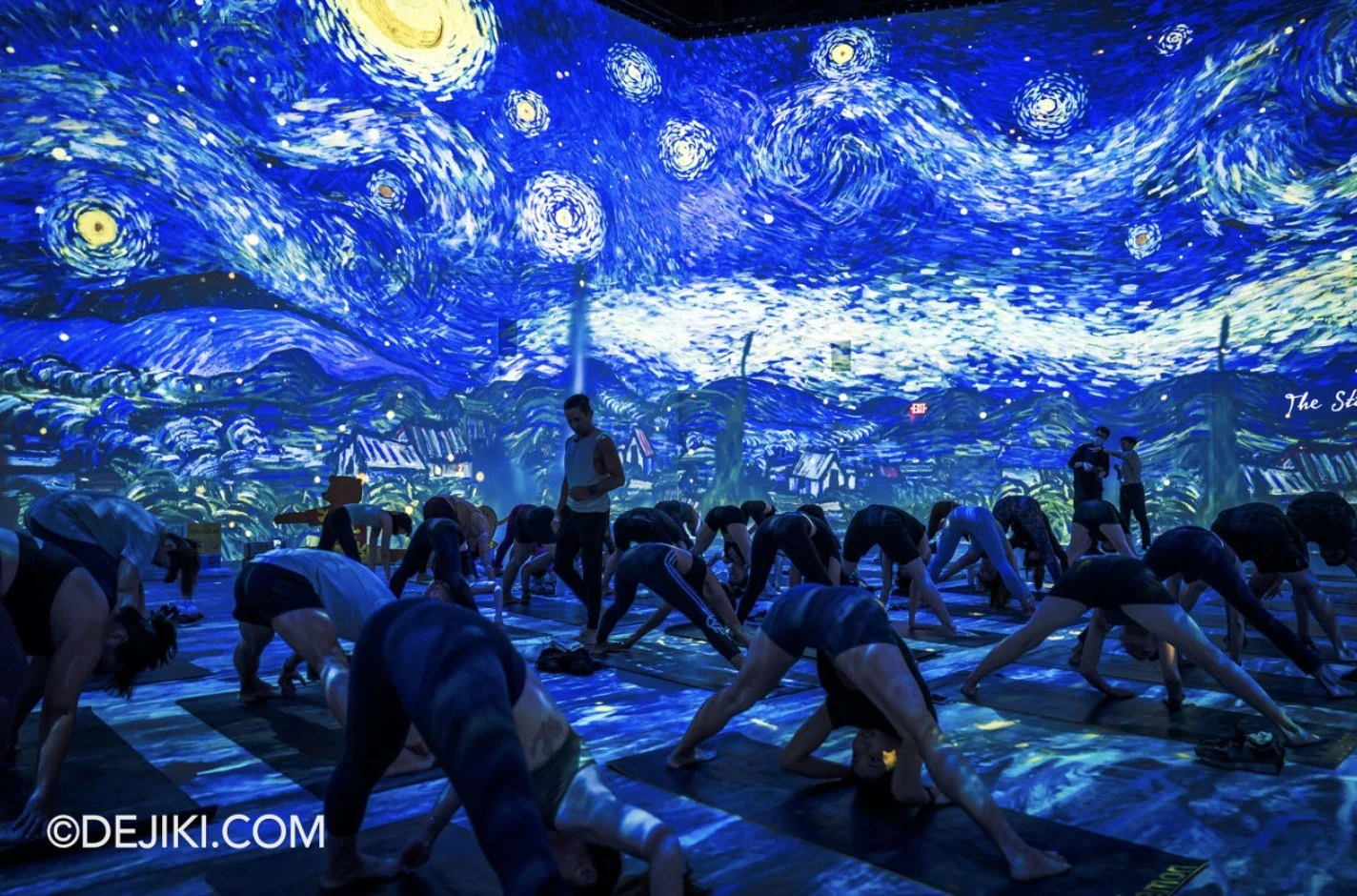 Yoga at Van Gogh: The Immersive Experience