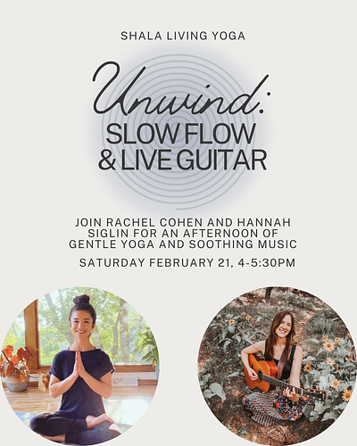 Unwind: Slow Flow with Live Guitar