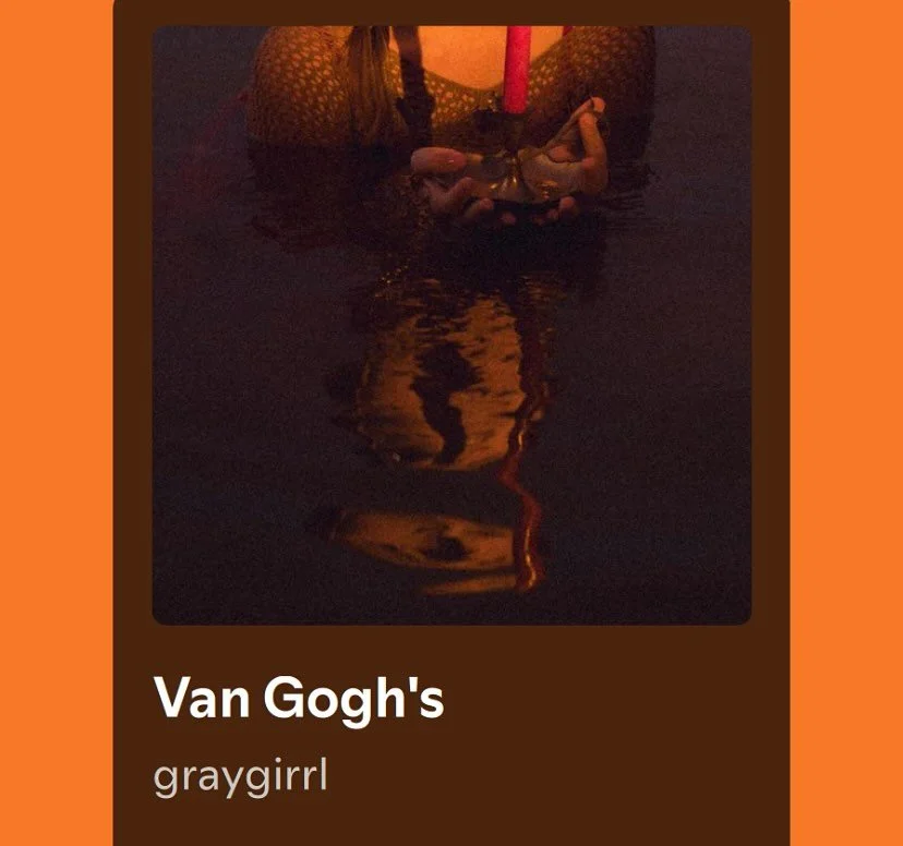 Out Today: Van Gogh&rsquo;s by @graygirrl /// produced by me /// asst engineered by @jeddeye77 /// Grayson allowed me the privilege of working on her solo album last year. Every single song on her record is incredible, and this one came together so s