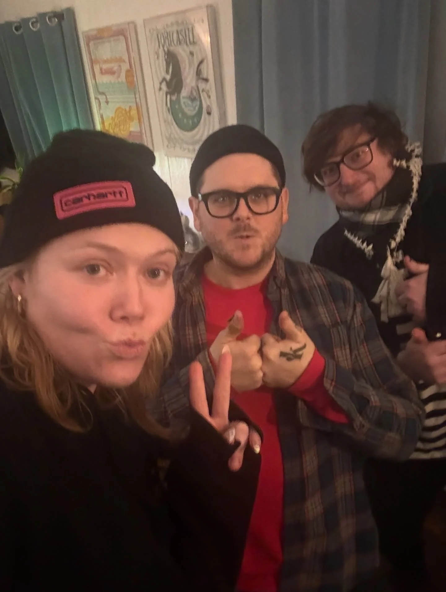 The absolute best time with @emmadrivermusic ///can&rsquo;t wait for you to hear this. The snow was falling, the song was dreamy