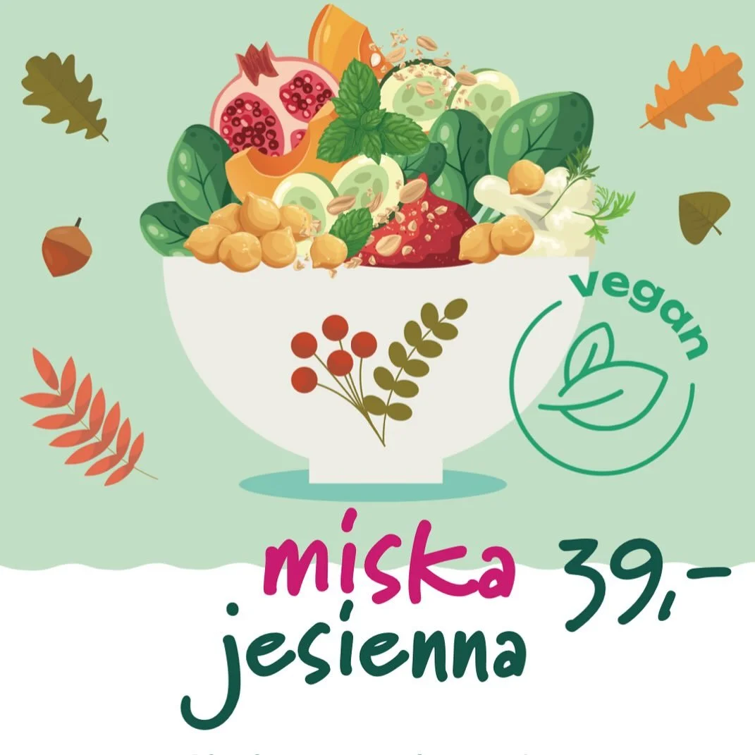 JESIEŃ - we&rsquo;re ready! 😎🍂

Czas na nową miskę SEZONOWĄ! 
Tej jesieni będziecie mogli poczuć inspiracje bliskowschodnie. W sezonowej kompozycji znajdziecie min. muhammarę - czyli pyszną pastę z pieczonej papryki i orzech&oacute;w włoskich, chip