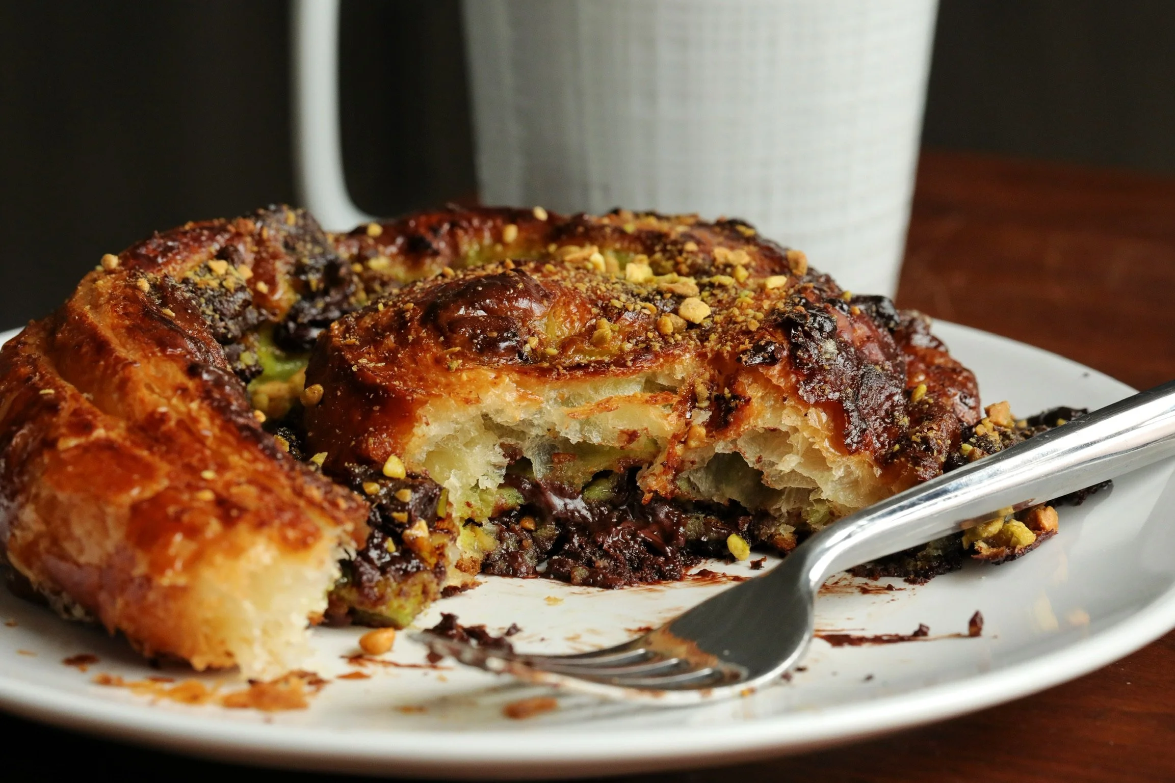 Pistachio Escargot — 8 — AU LEVAIN CHICAGO