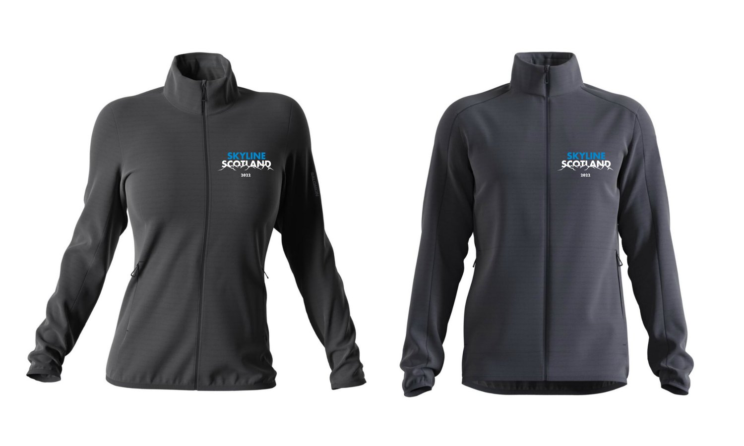 Scotland® 2022 event-branded Salomon OUTRACK full zip — Ourea Events