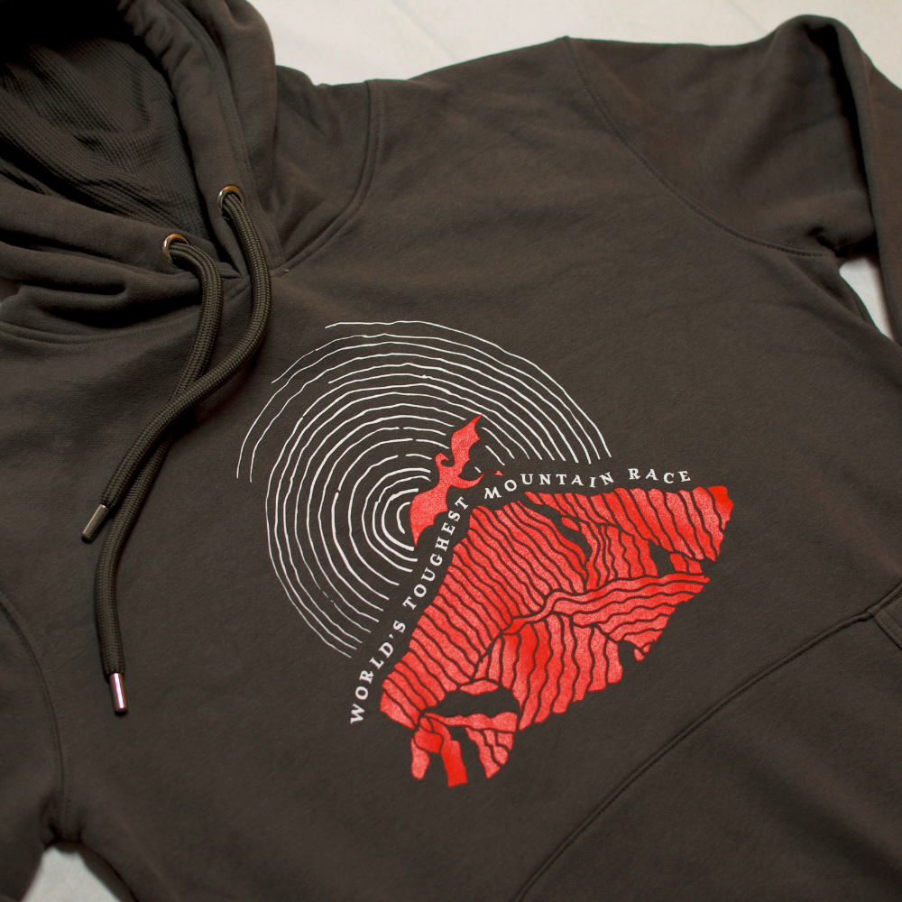 Heritage Dragon’s Back Race® Graphic Hoodie - Dark Grey