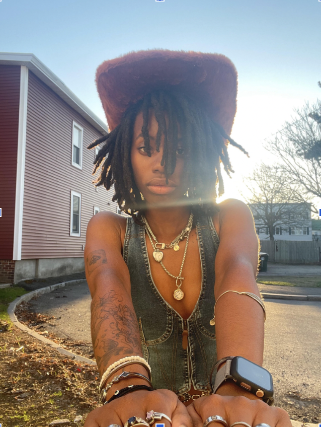 Black person outside