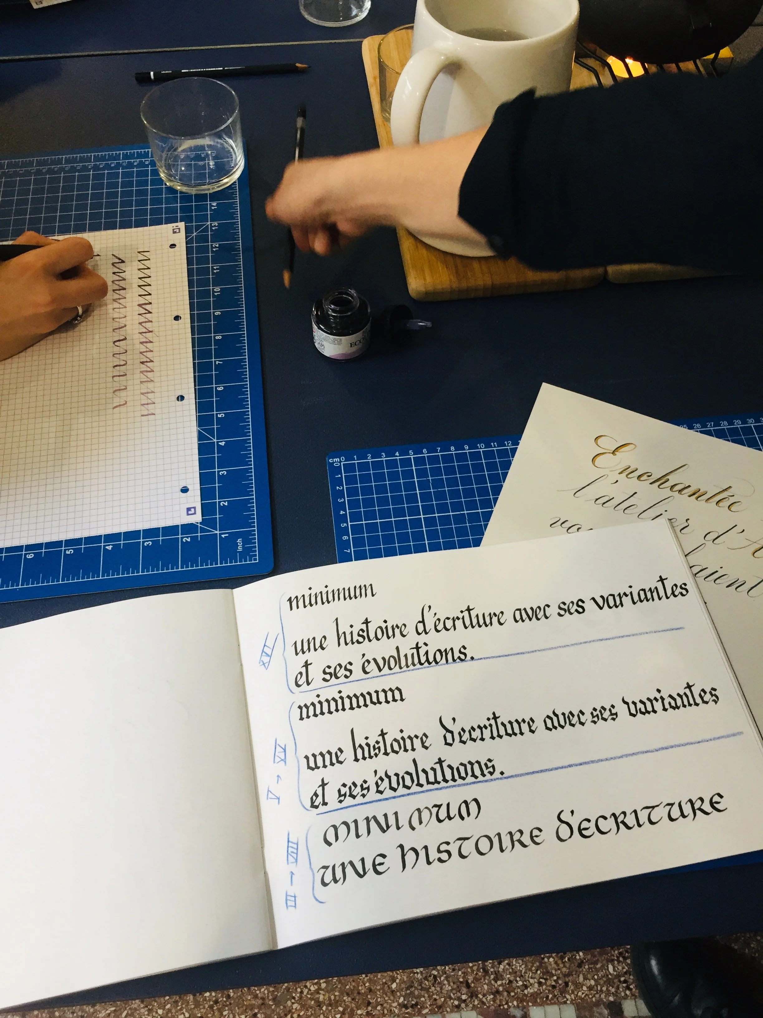 calligraphy nr°1 / chancery initiation