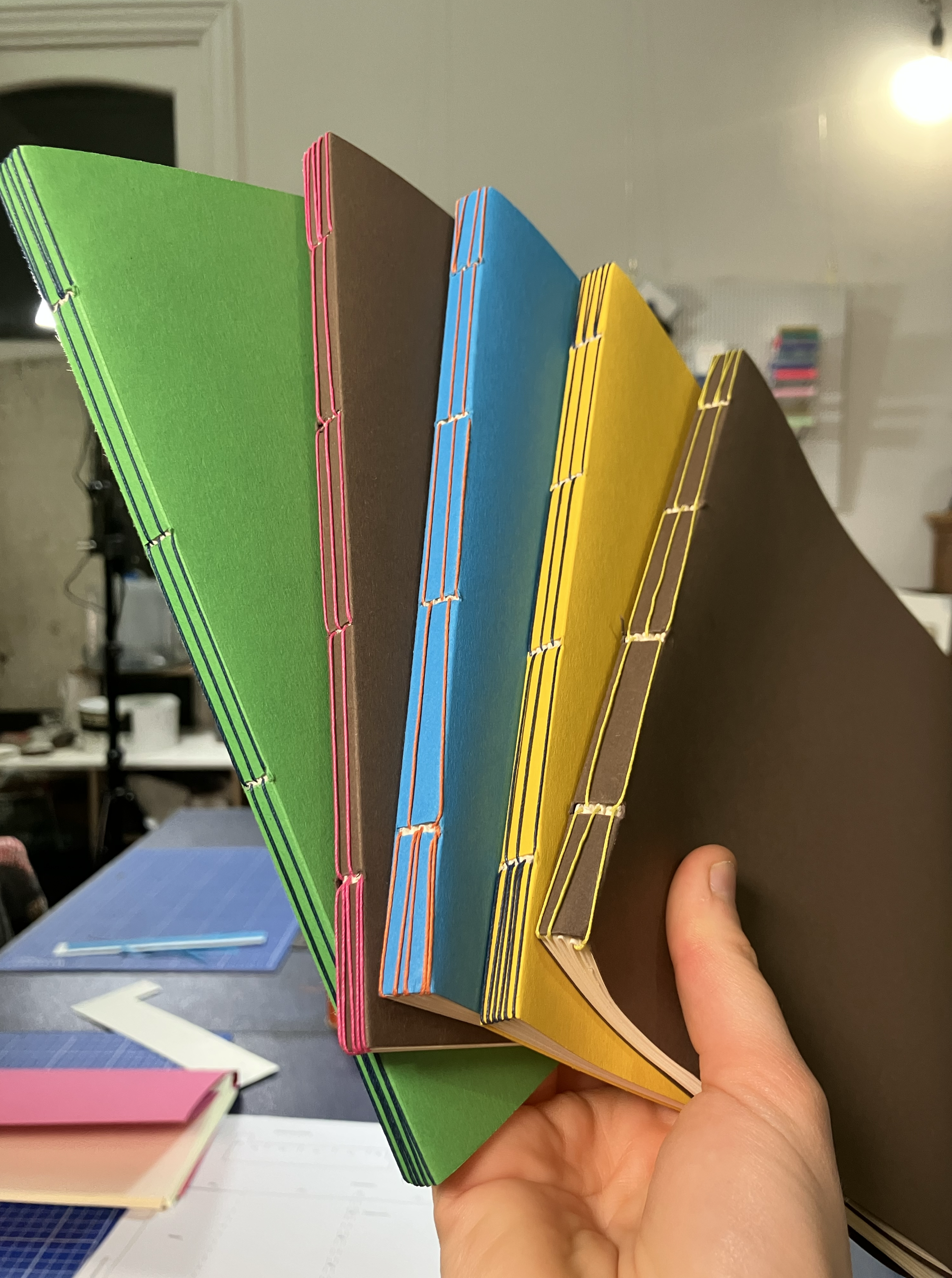 bookbinding nr°3 / long-stitch