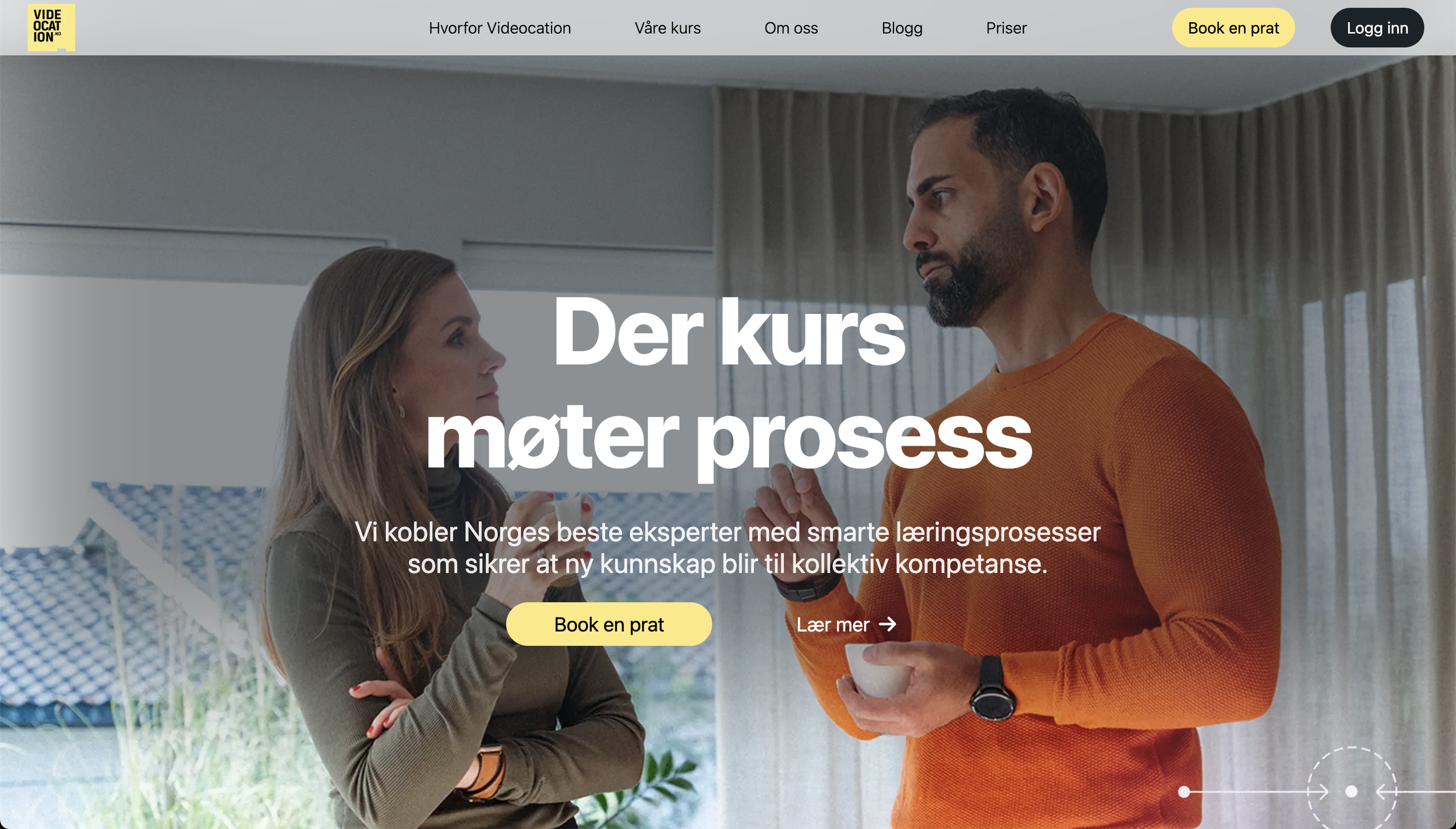 Videocation corporate e-learning marketplace course page