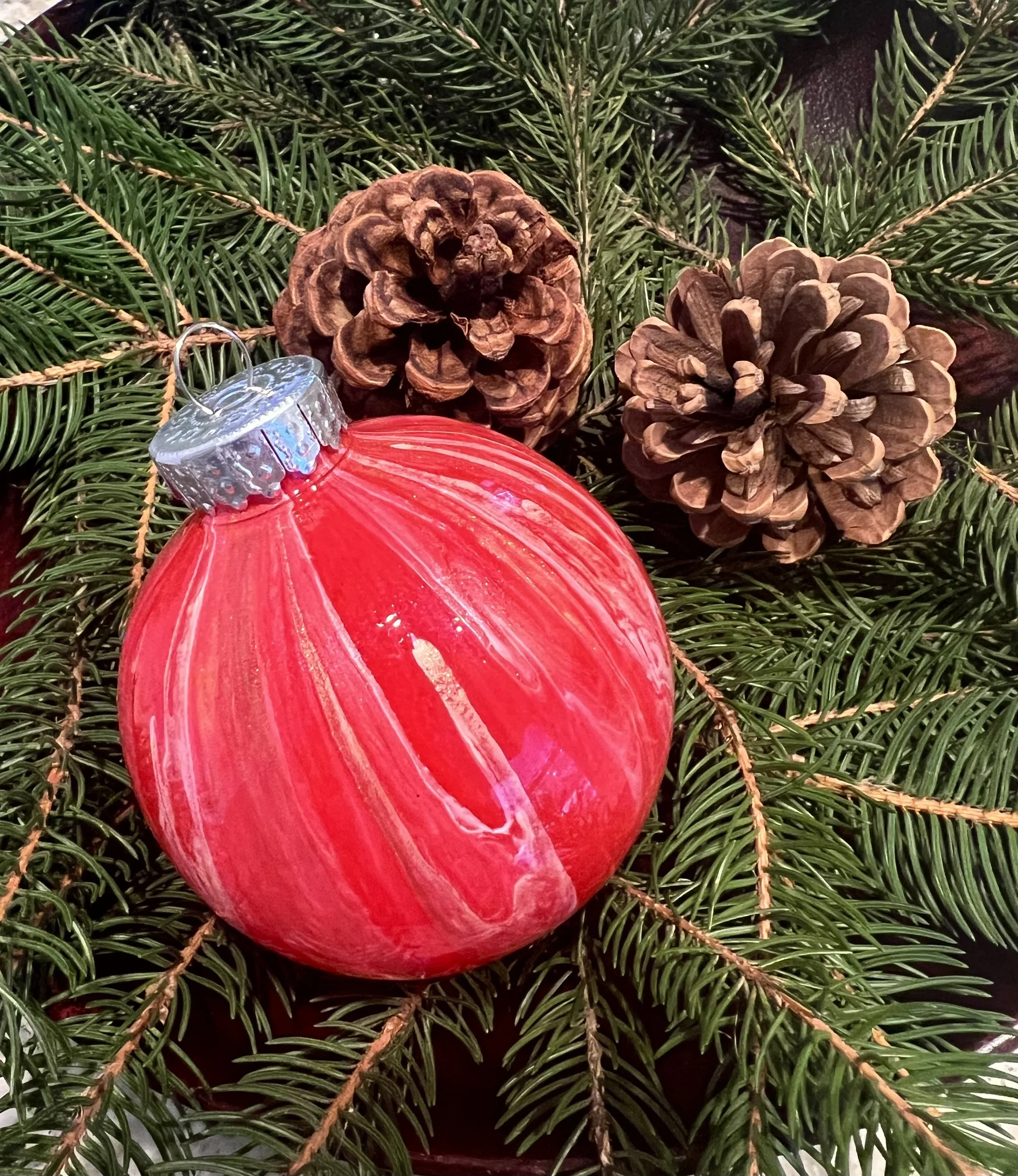 Red Christmas Ornament