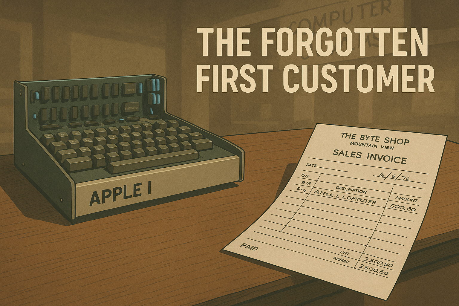 The Forgotten First Customer