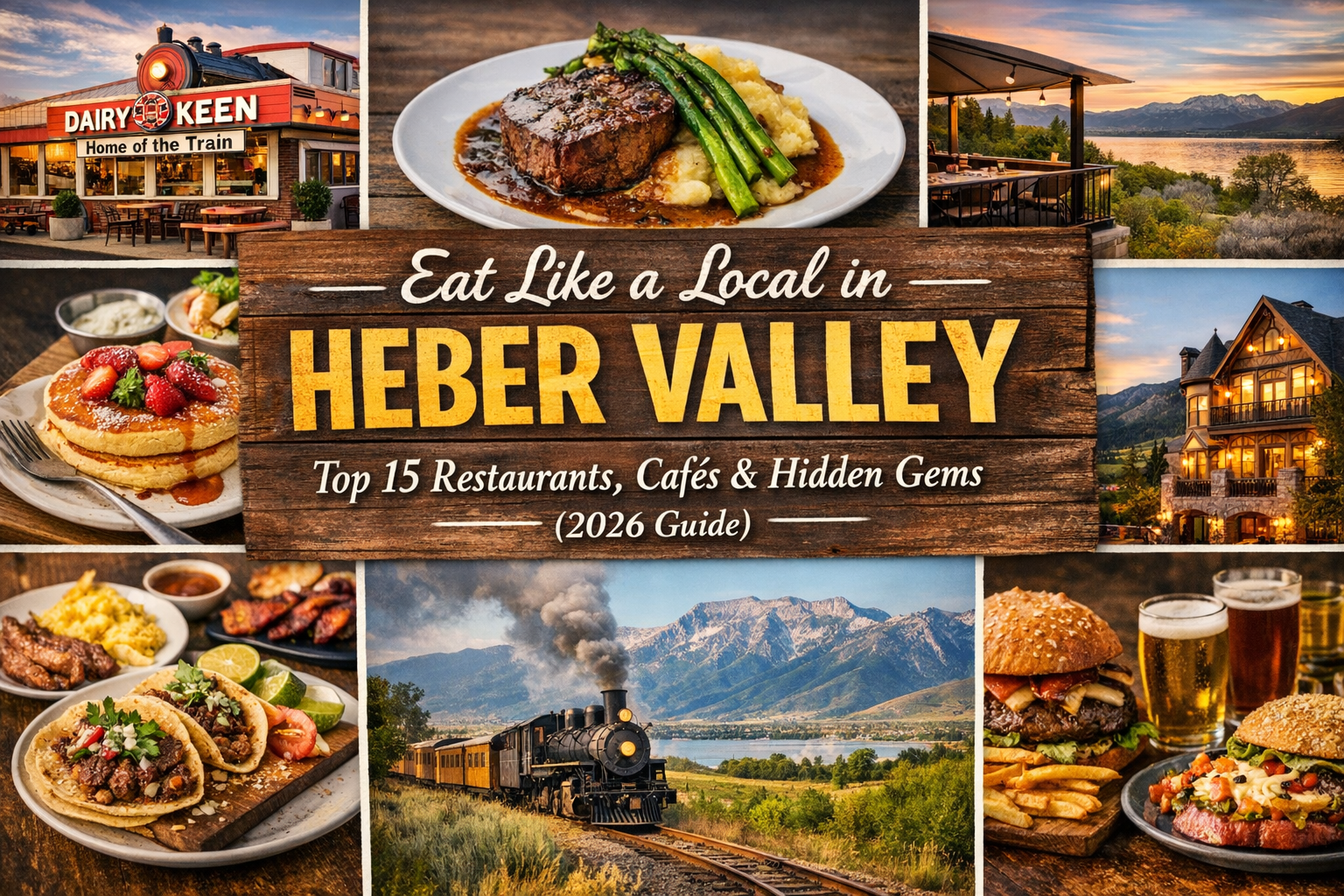 Eat Like a Local in Heber Valley: Top 15 Restaurants, Cafés &amp; Hidden Gems (2026 Guide)