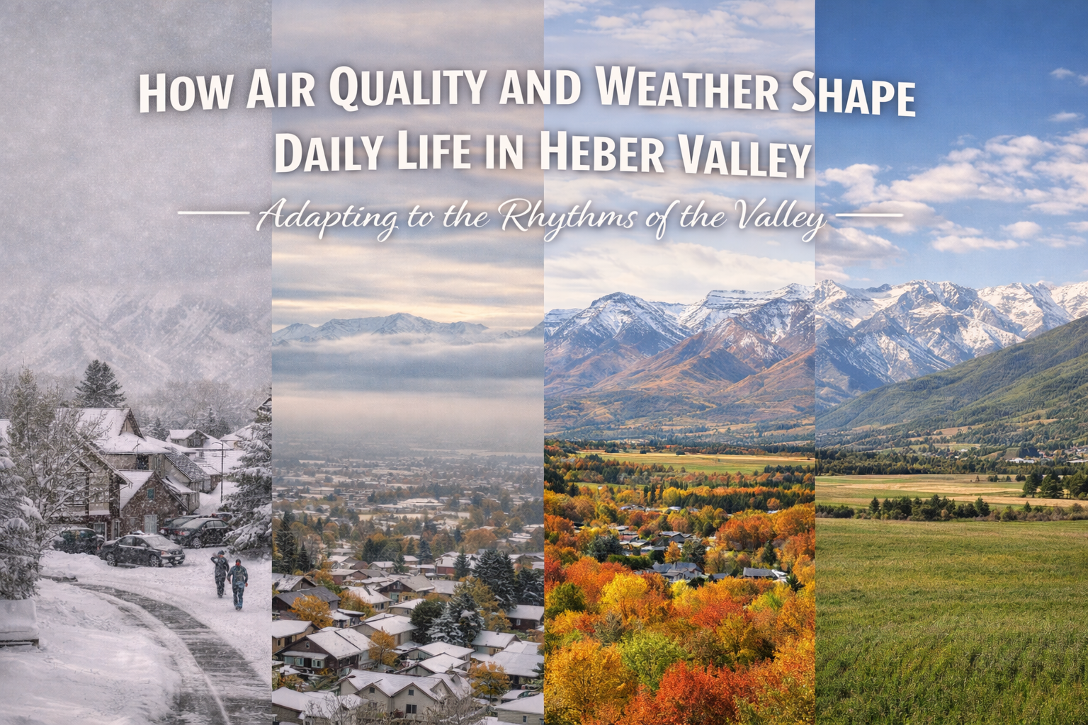 How Air Quality and Weather Shape Daily Life in Heber Valley