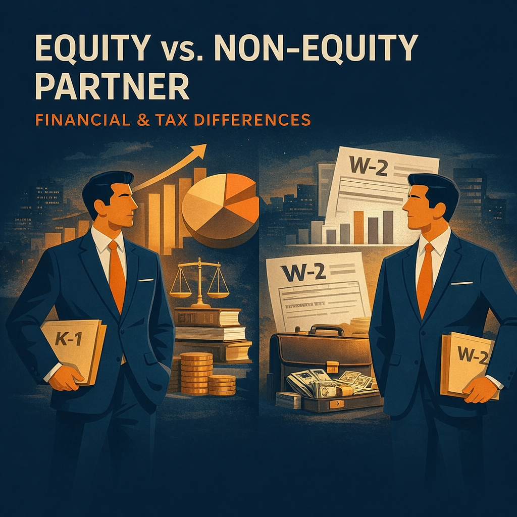Equity vs. Non-Equity Partner: Financial and Tax Differences