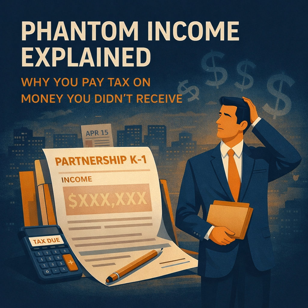 Phantom Income Explained: Why You Pay Tax on Money You Didn’t Receive