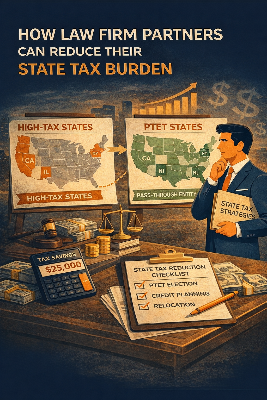 How Law Firm Partners Can Reduce Their State Tax Burden