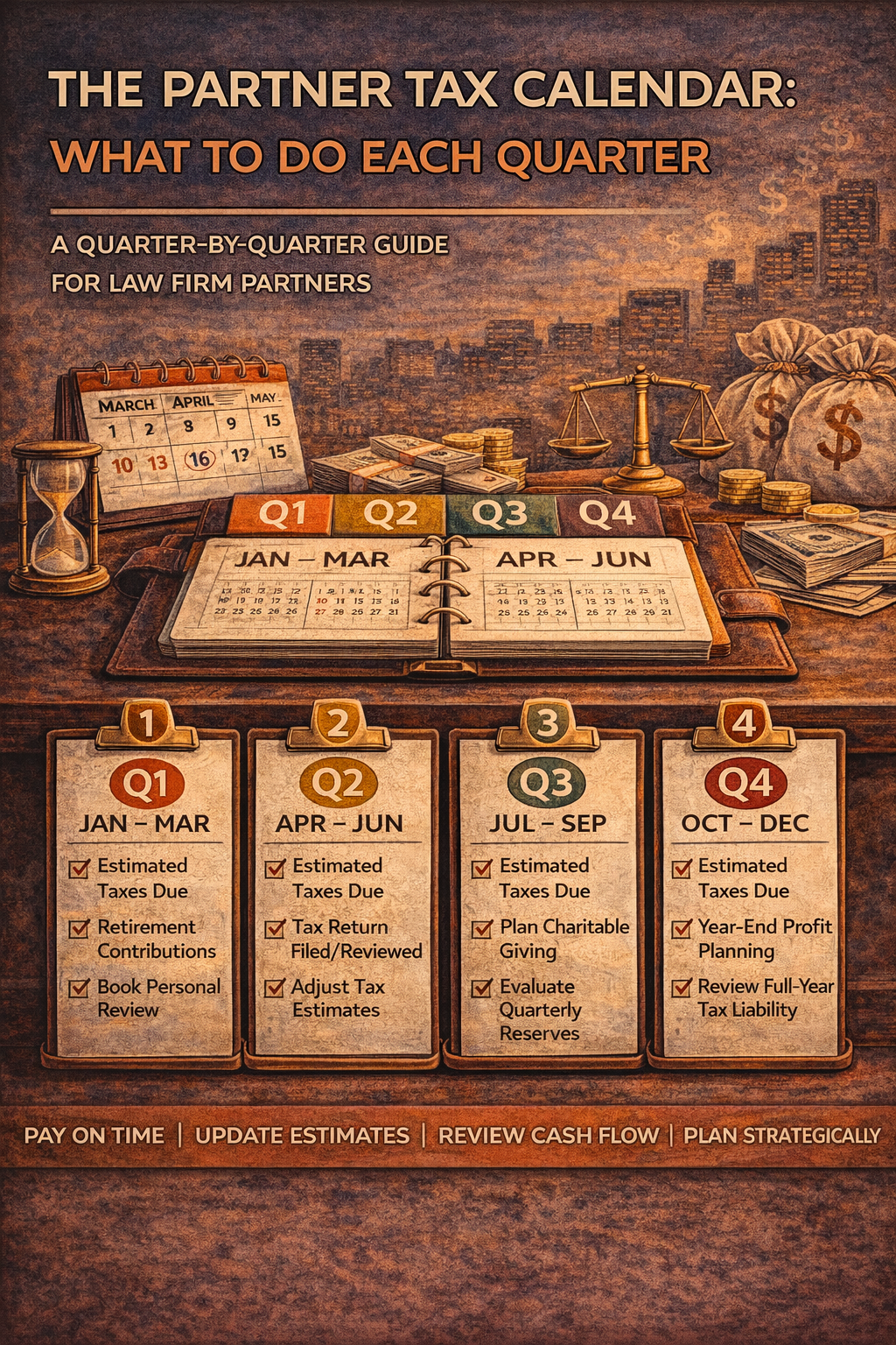 The Partner Tax Calendar: What to Do Each Quarter