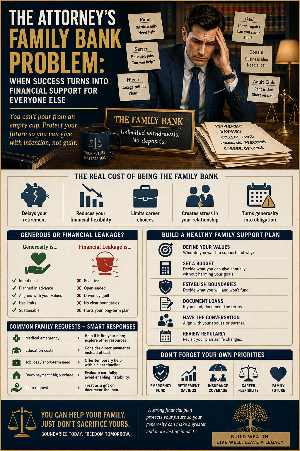 The Attorney’s Family Bank Problem: When Success Turns Into Financial Support for Everyone Else