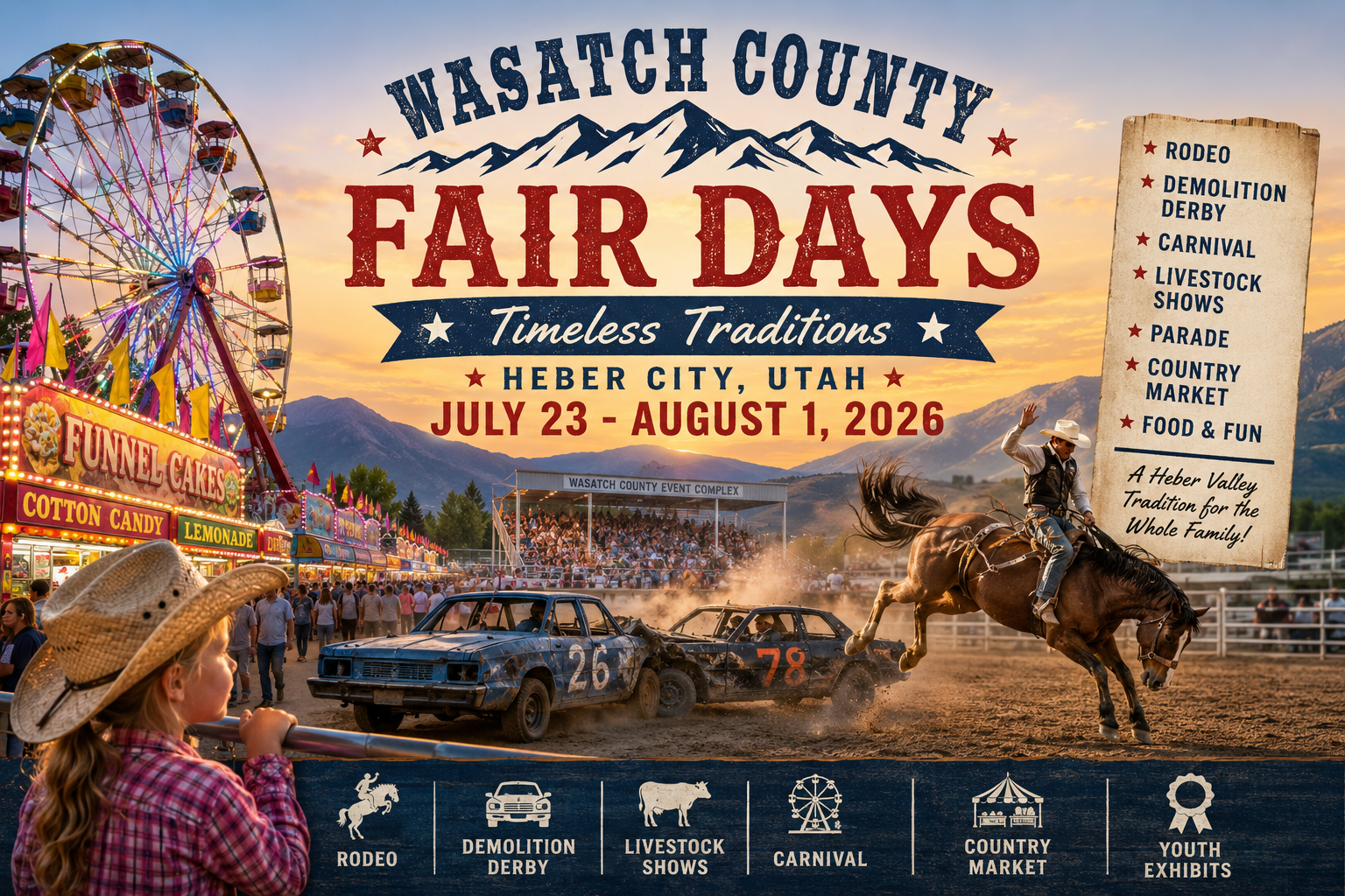 Wasatch County Fair Days: A Heber Valley Tradition Worth Planning Your Summer Around
