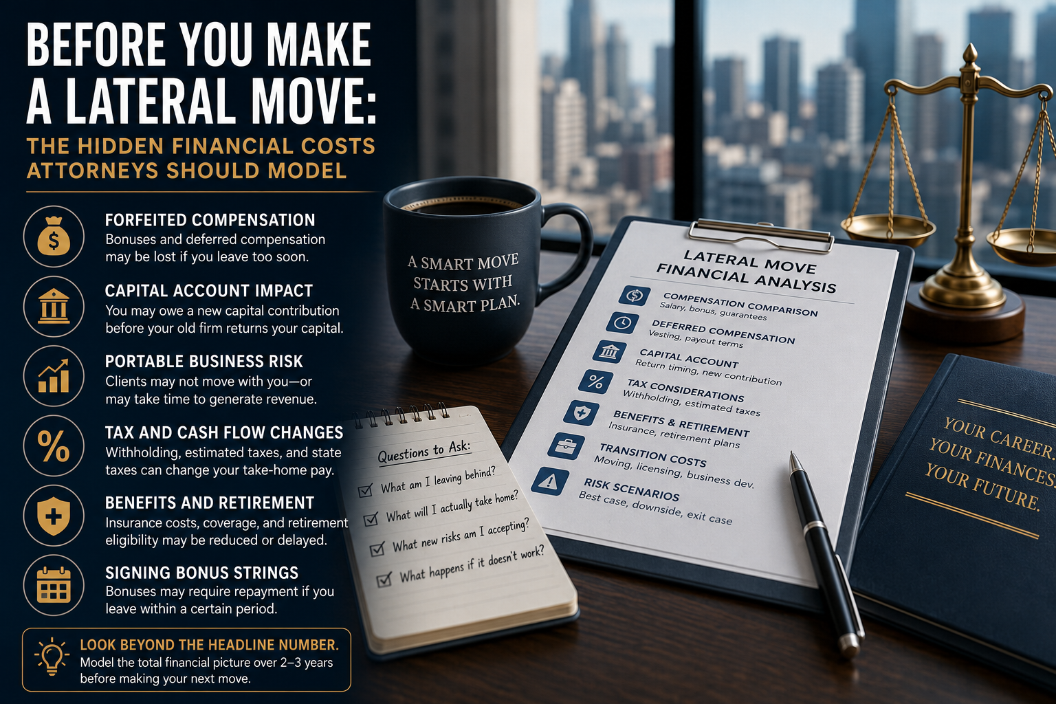 Before You Make a Lateral Move: The Hidden Financial Costs Attorneys Should Model