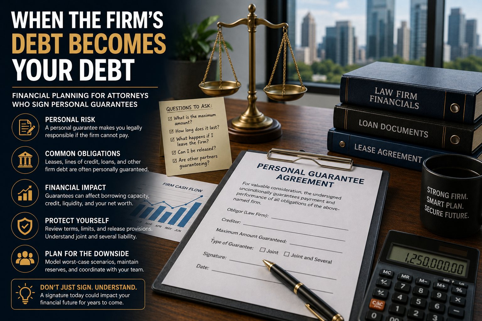When the Firm’s Debt Becomes Your Debt: Financial Planning for Attorneys Who Sign Personal Guarantees