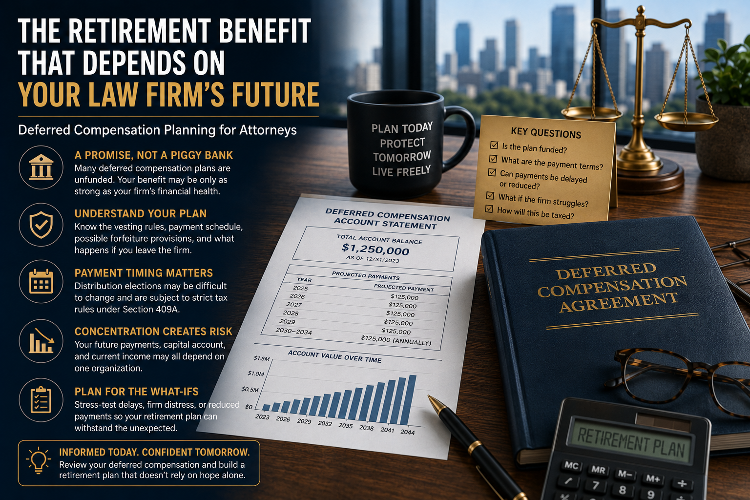The Retirement Benefit That Depends on Your Law Firm’s Future: Deferred Compensation Planning for Attorneys