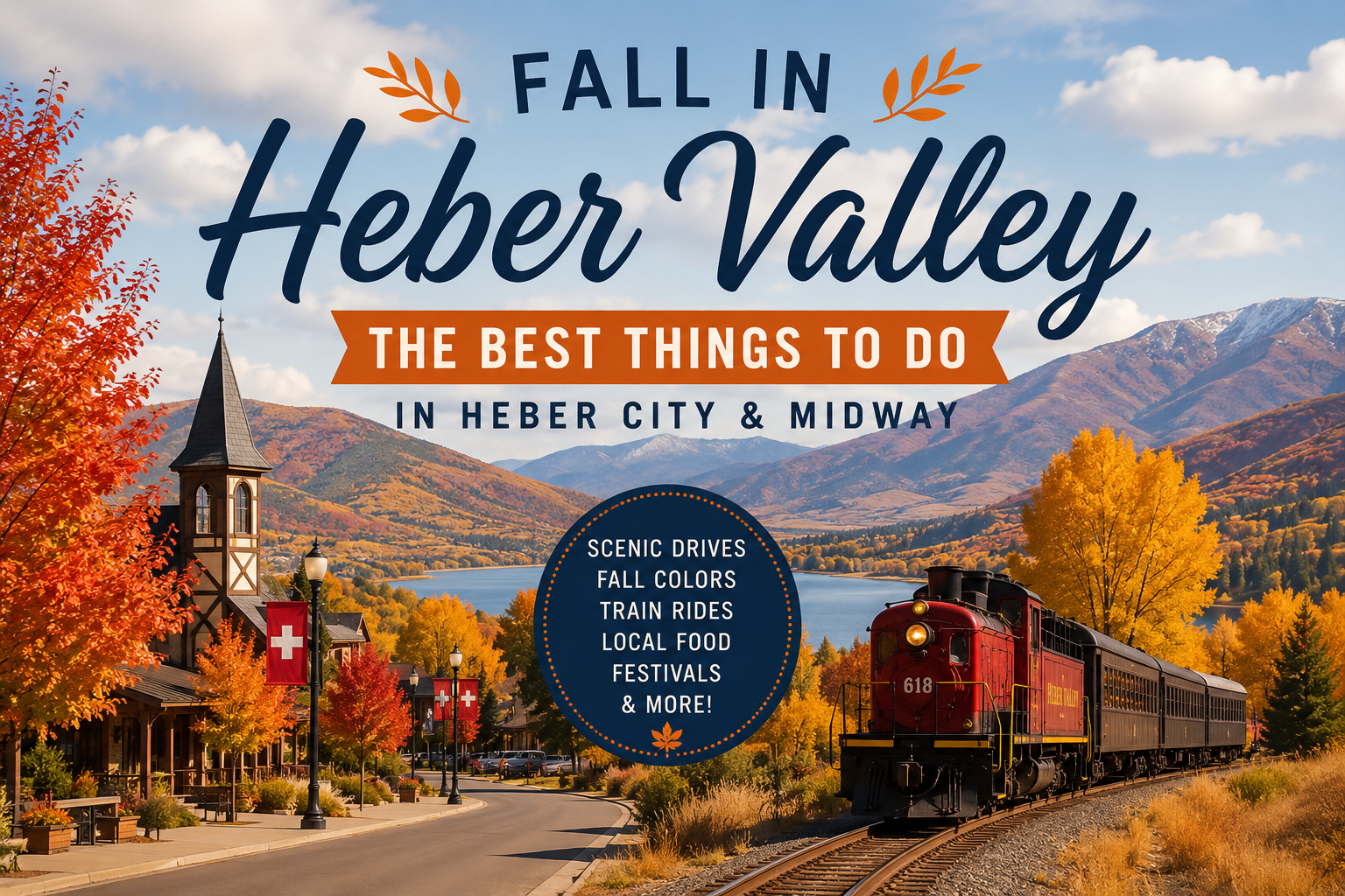 Fall in Heber Valley: The Best Things to Do in Heber City and Midway in Autumn