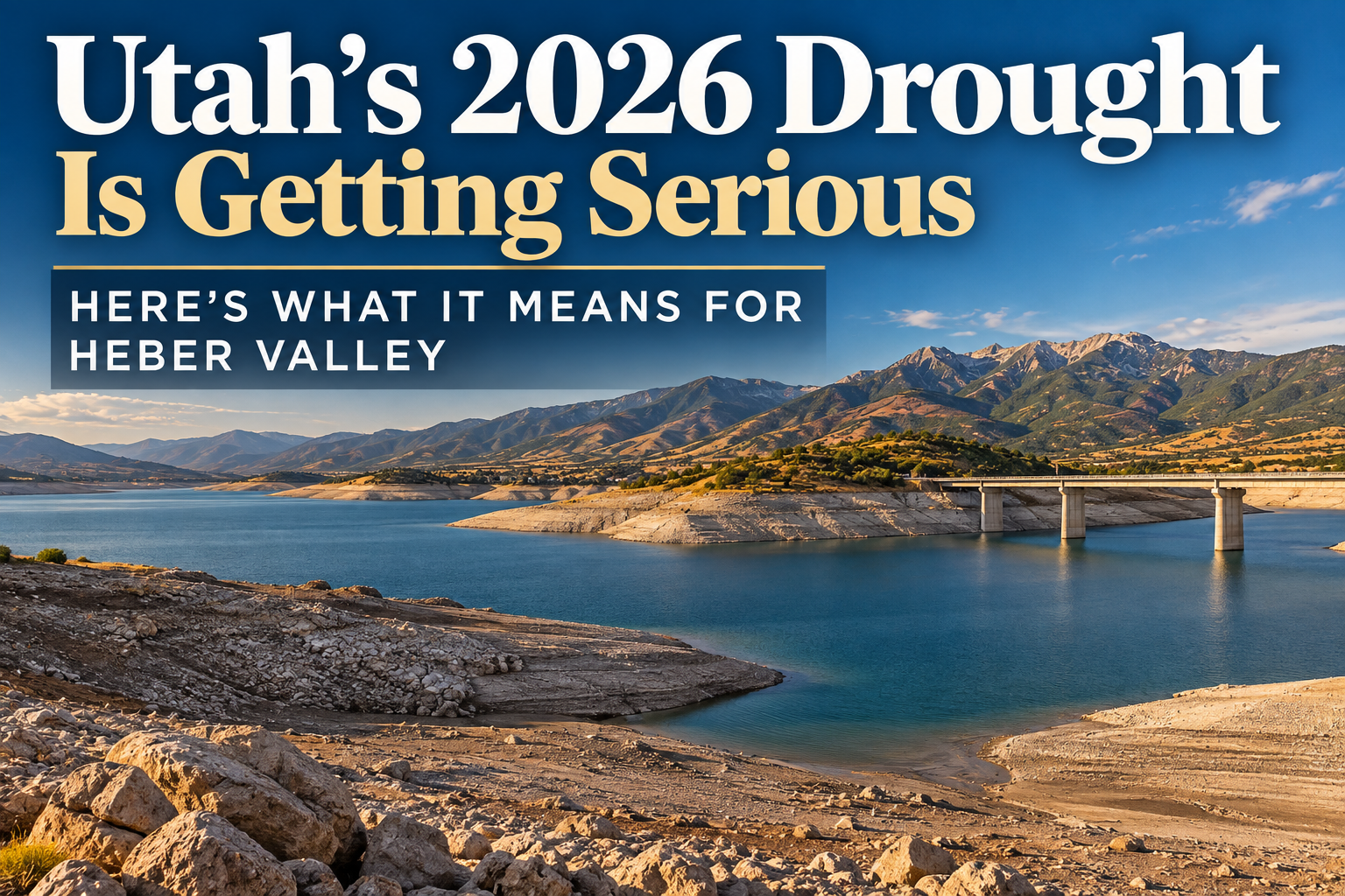 Utah’s 2026 Drought Is Getting Serious — Here’s What It Means for Heber Valley