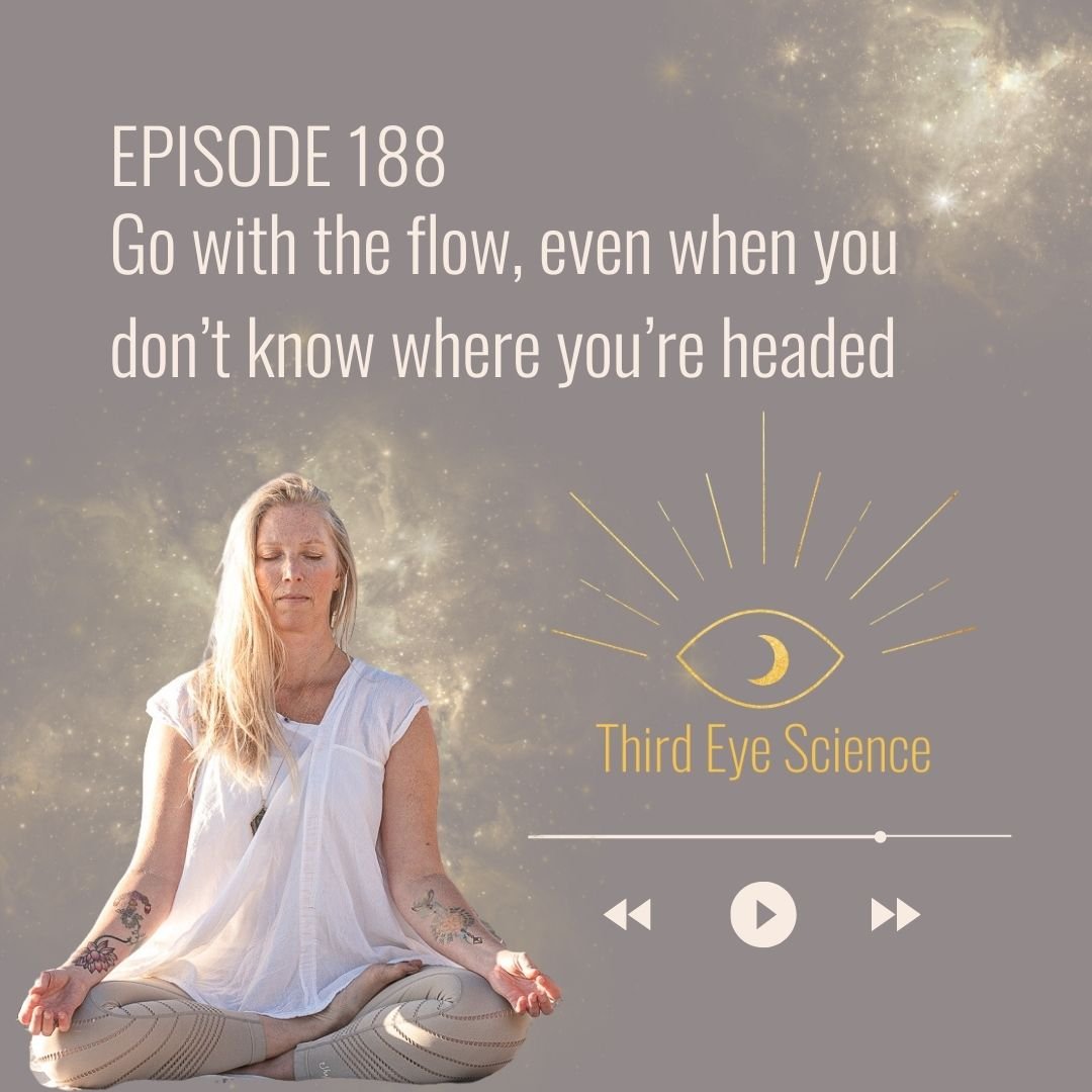 Ep 188: Go with the flow, even when you don’t know where you’re headed