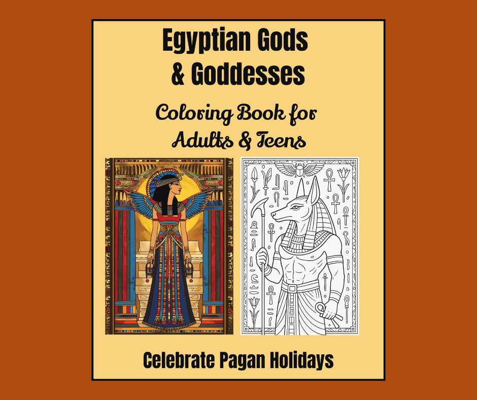 Egyptian Coloring Book for Adults and Teens: 70 Designs