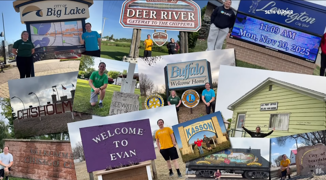 1/5/26; KARE 11 (TV): 'Every town has a story': Man visits all 850+ cities in Minnesota