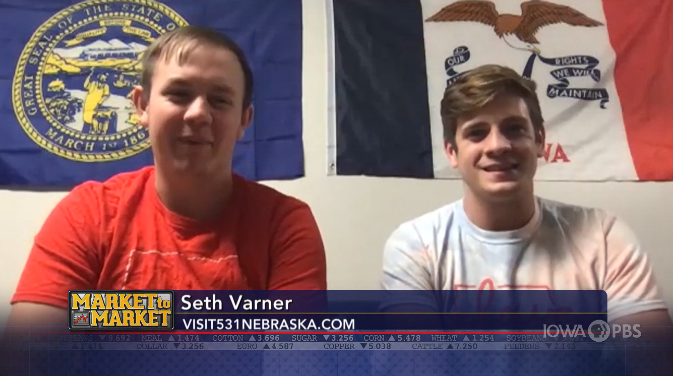 9/28/21; Iowa PBS Market to Market Podcast (YouTube): From the home office to every corner of the state - Seth Varner and Austin Schneider