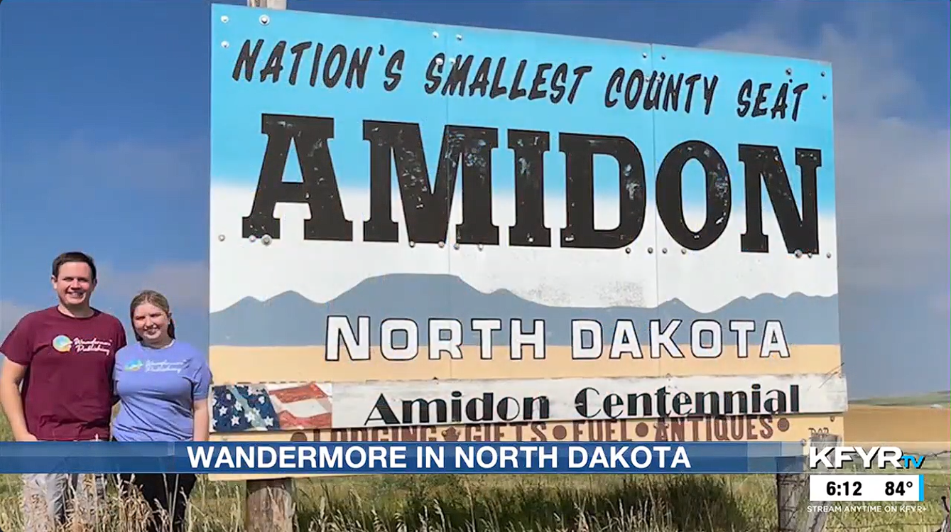 8/19/24; KFYR-TV (TV): Nebraska man visits all 355 incorporated towns in North Dakota, plans to publish book