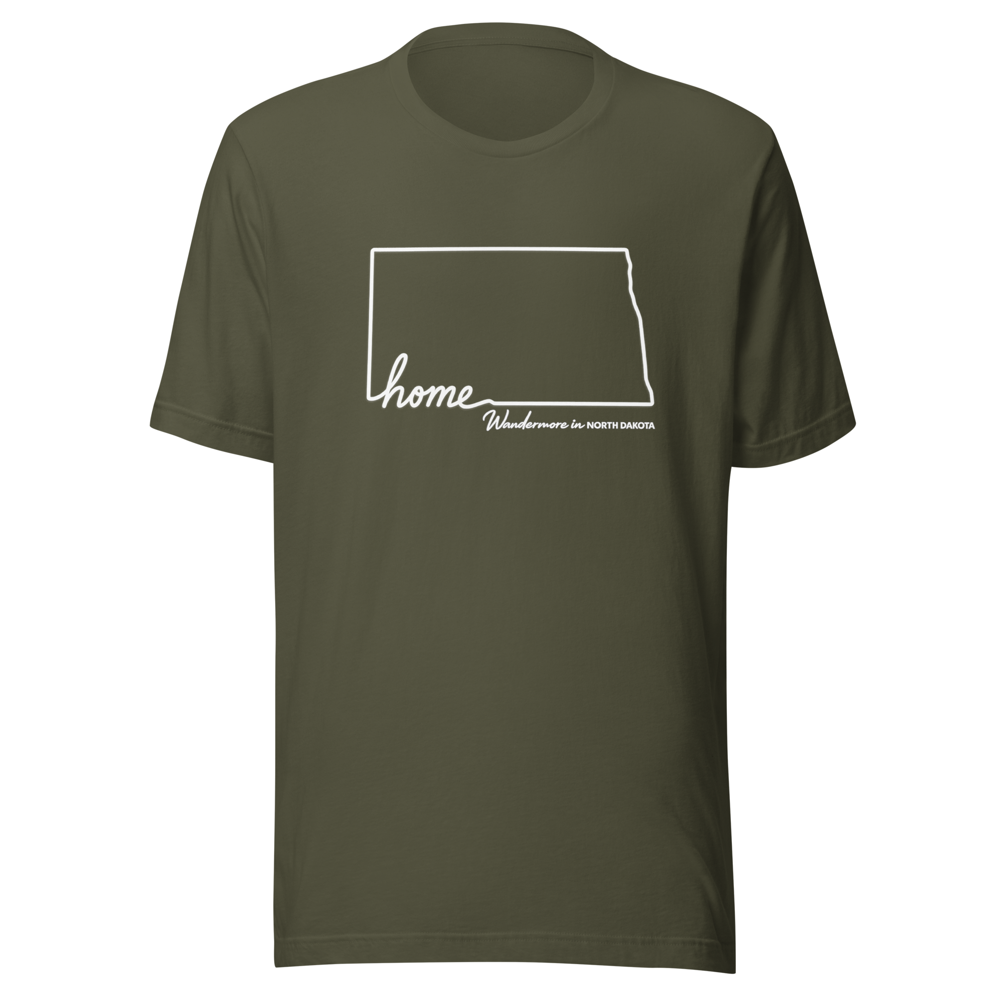 North Dakota "Home" T-Shirt (Unisex)