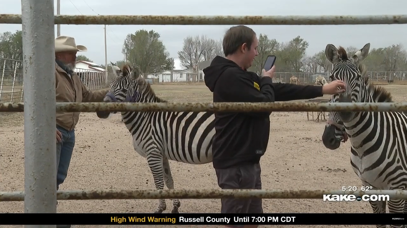 10/14/23; KAKE News (TV): 23-year-old finishes tour of Kansas, visited all 627 communities