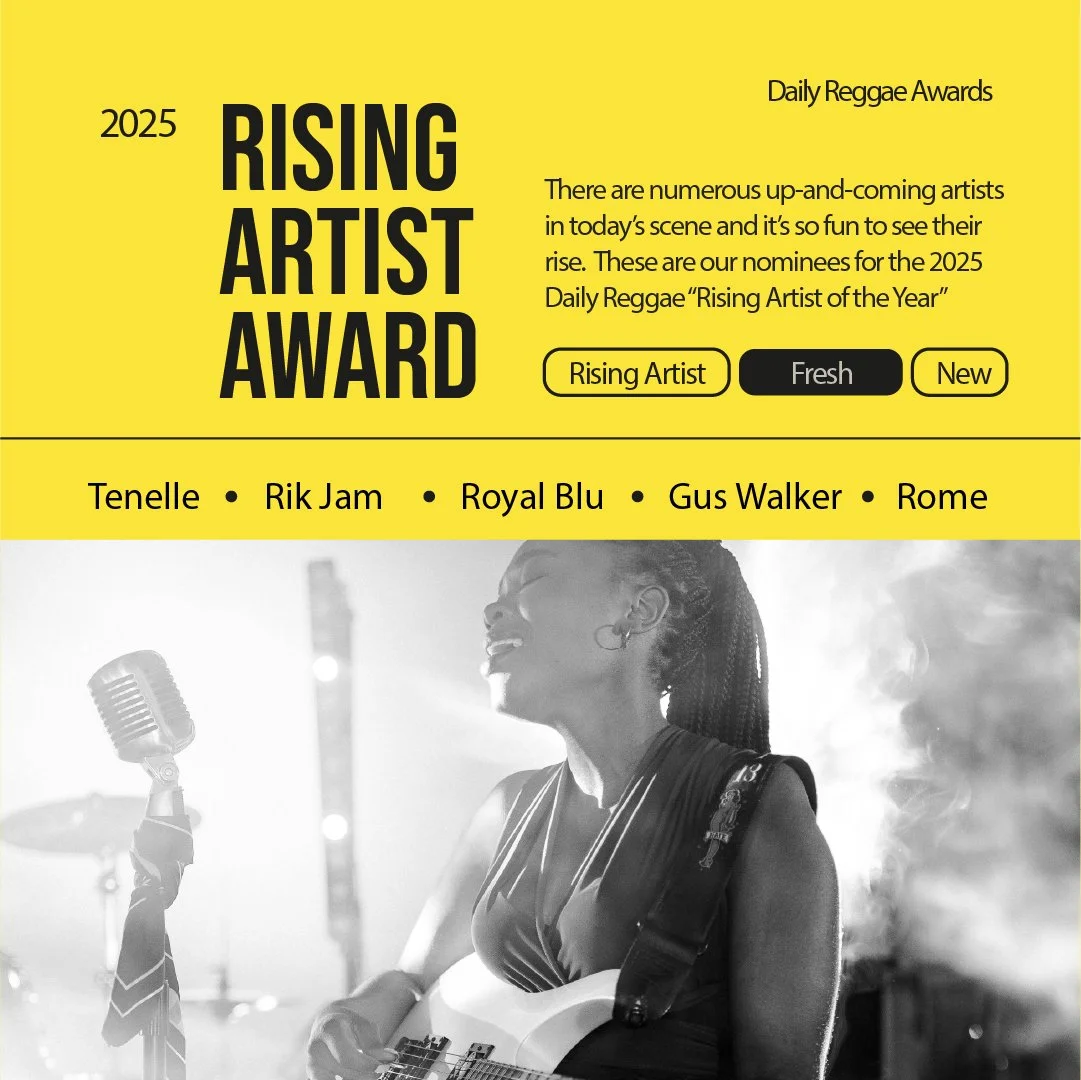 2025 Daily Reggae Awards “Rising Artist of the Year” Nominees