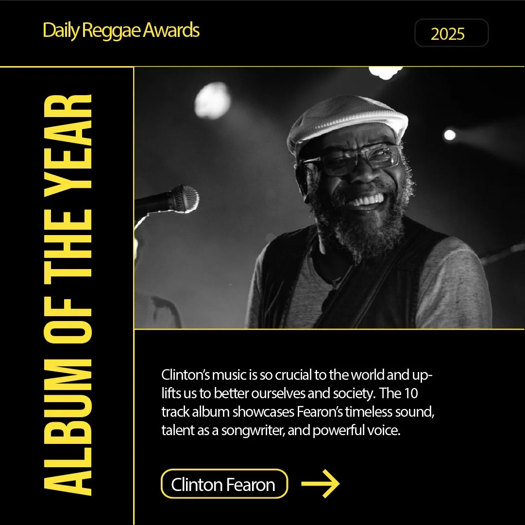 “Jah Is Love” by Clinton Fearon is the 2025 Daily Reggae “Album of the Year”