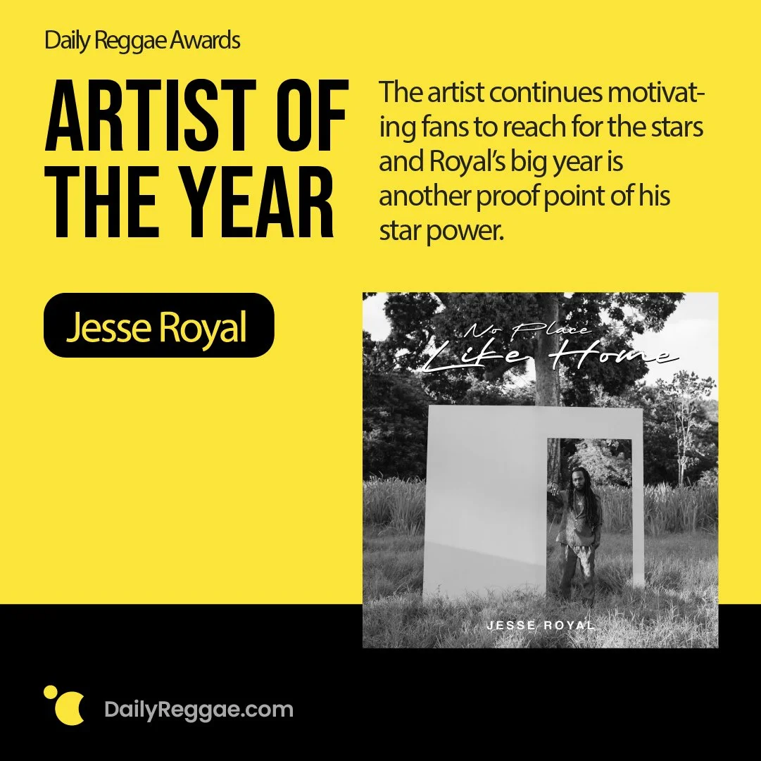 Jesse Royal is the 2025 Daily Reggae “Artist of the Year”