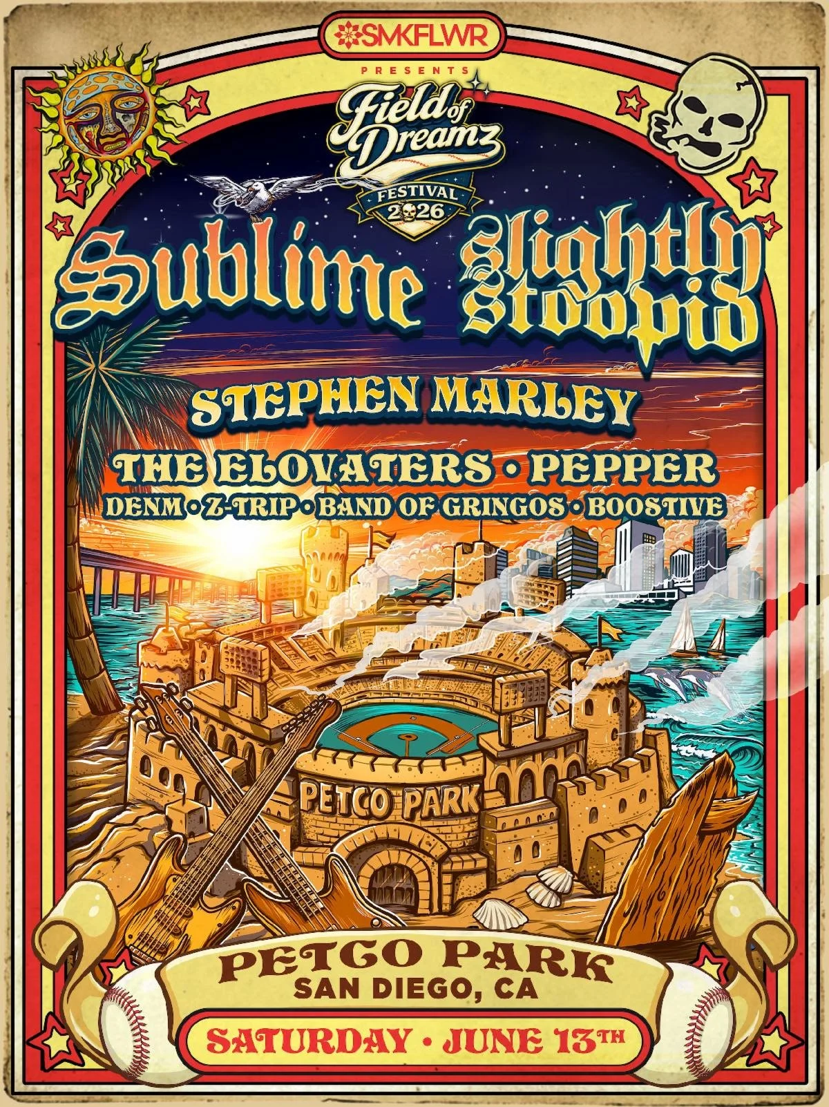 Plan an epic trip to San Diego to see Slightly Stoopid at Petco Park