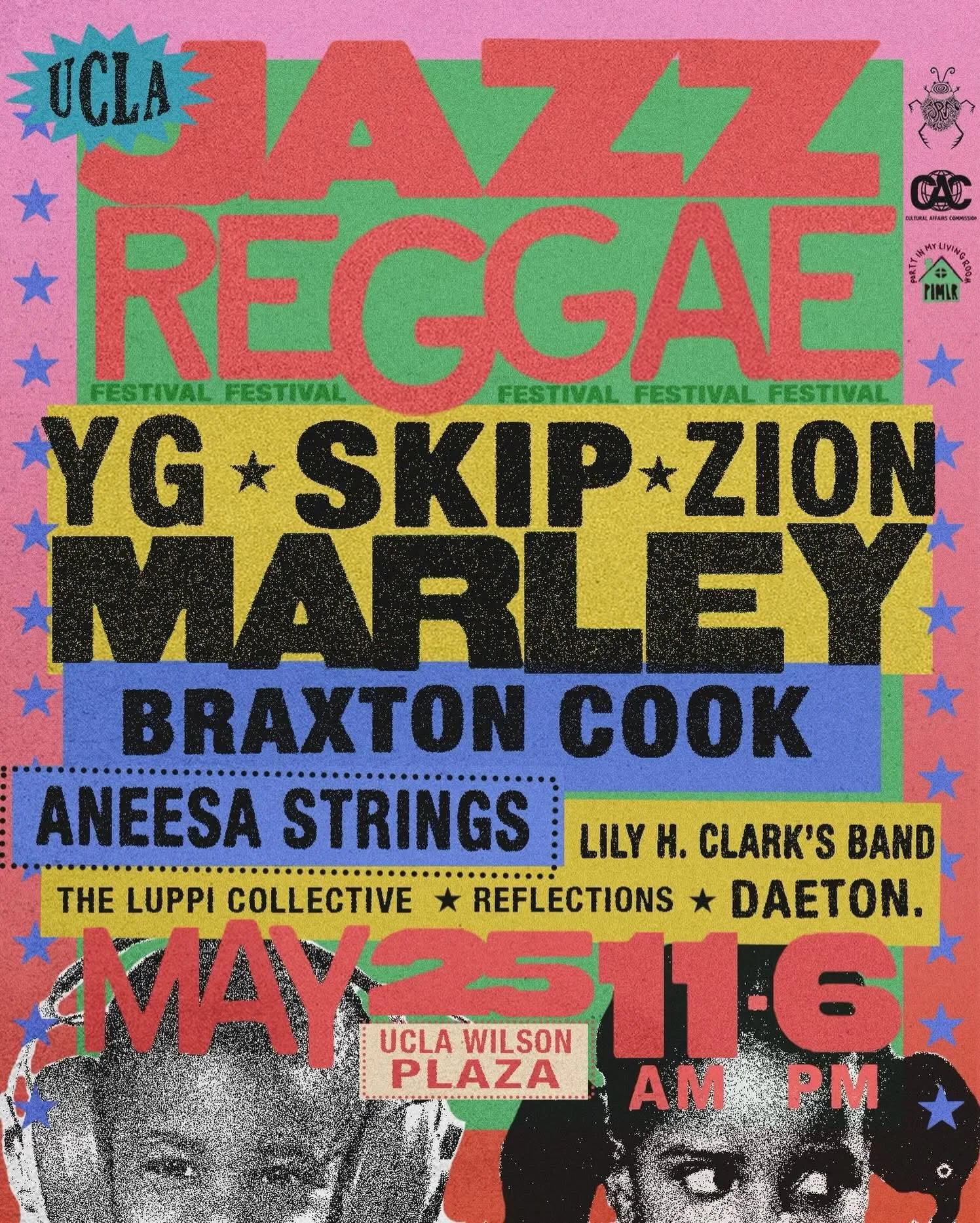 YG Marley, Skip Marley &amp; Zion Marley Headline UCLA JazzReggae Festival