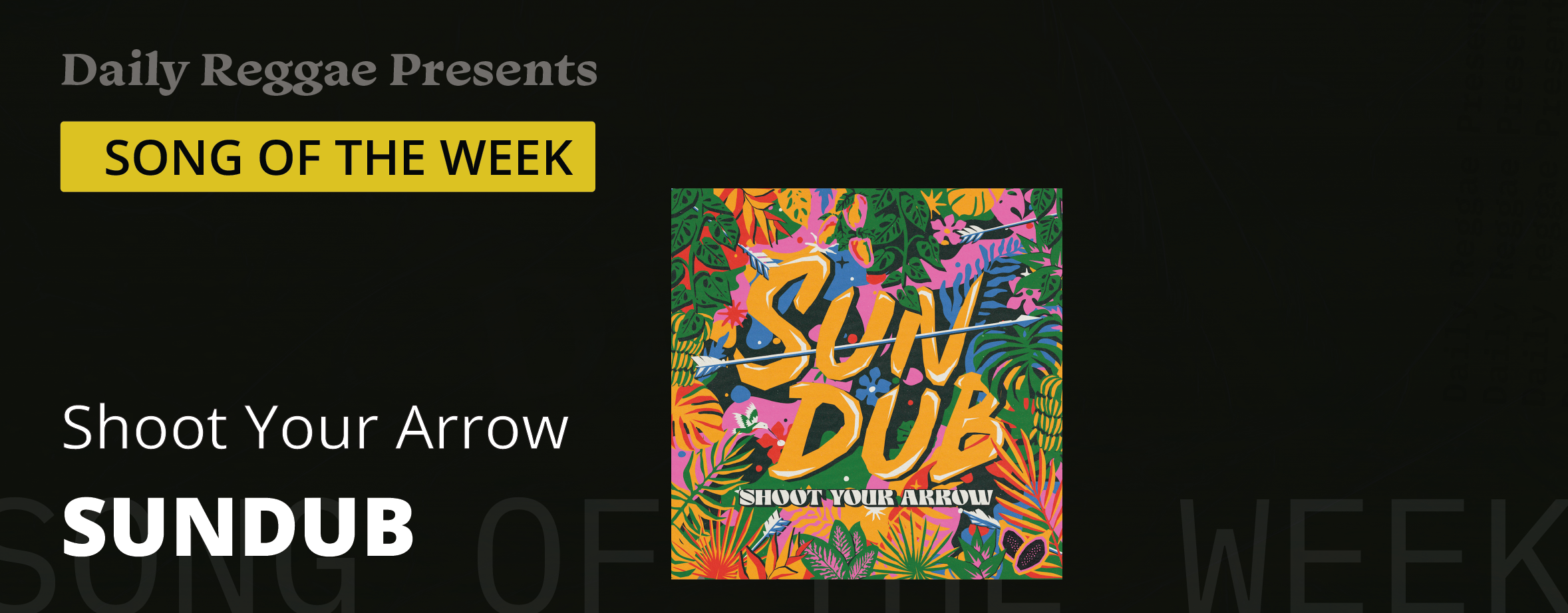 Song of the Week: “Shoot Your Arrow” by SunDub