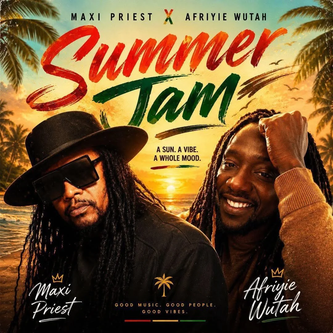 Get in a happy mood with Maxi Priest and Afriyie Wutah’s “Summer Jam”