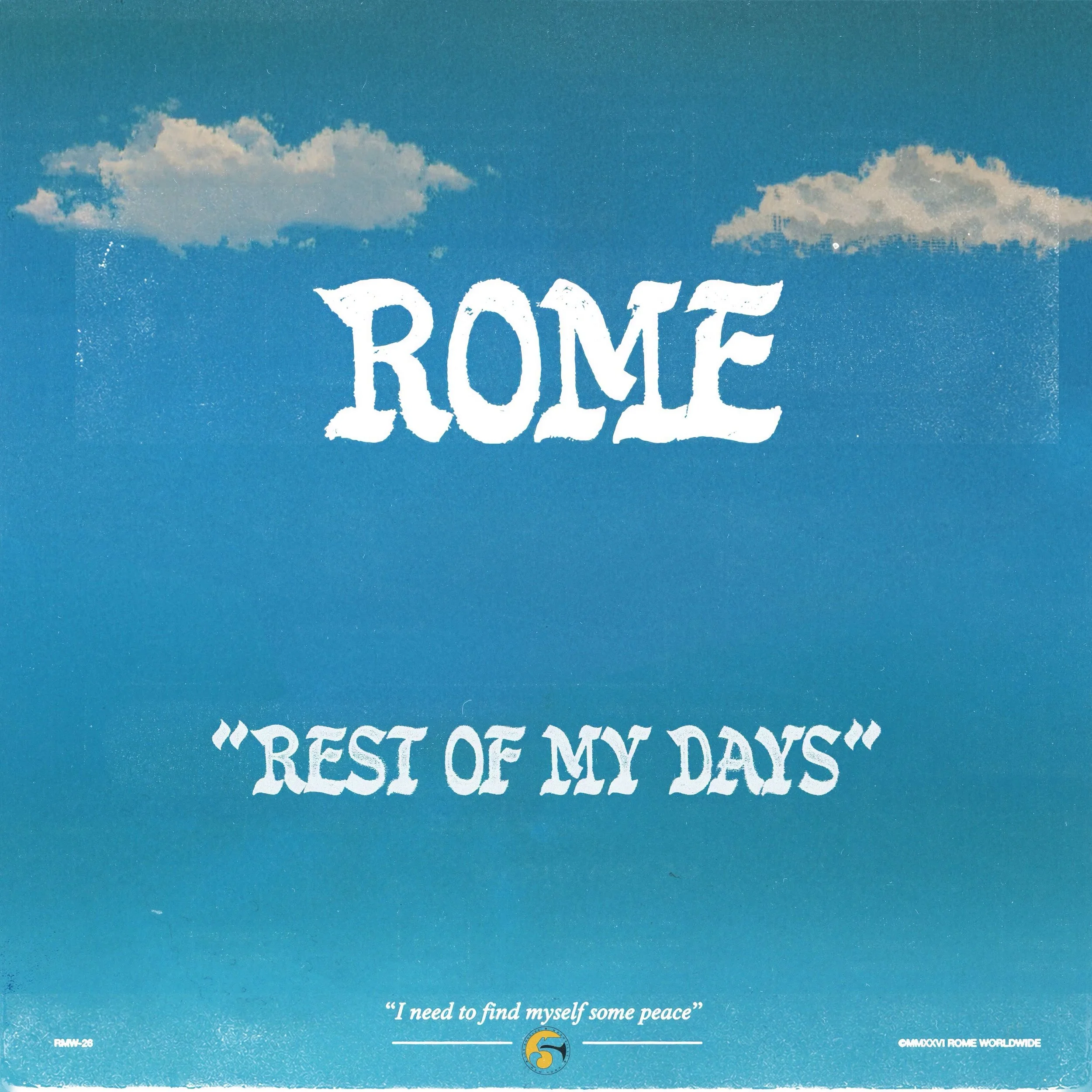 Brighten your day with ROME’s “Rest of My Days”
