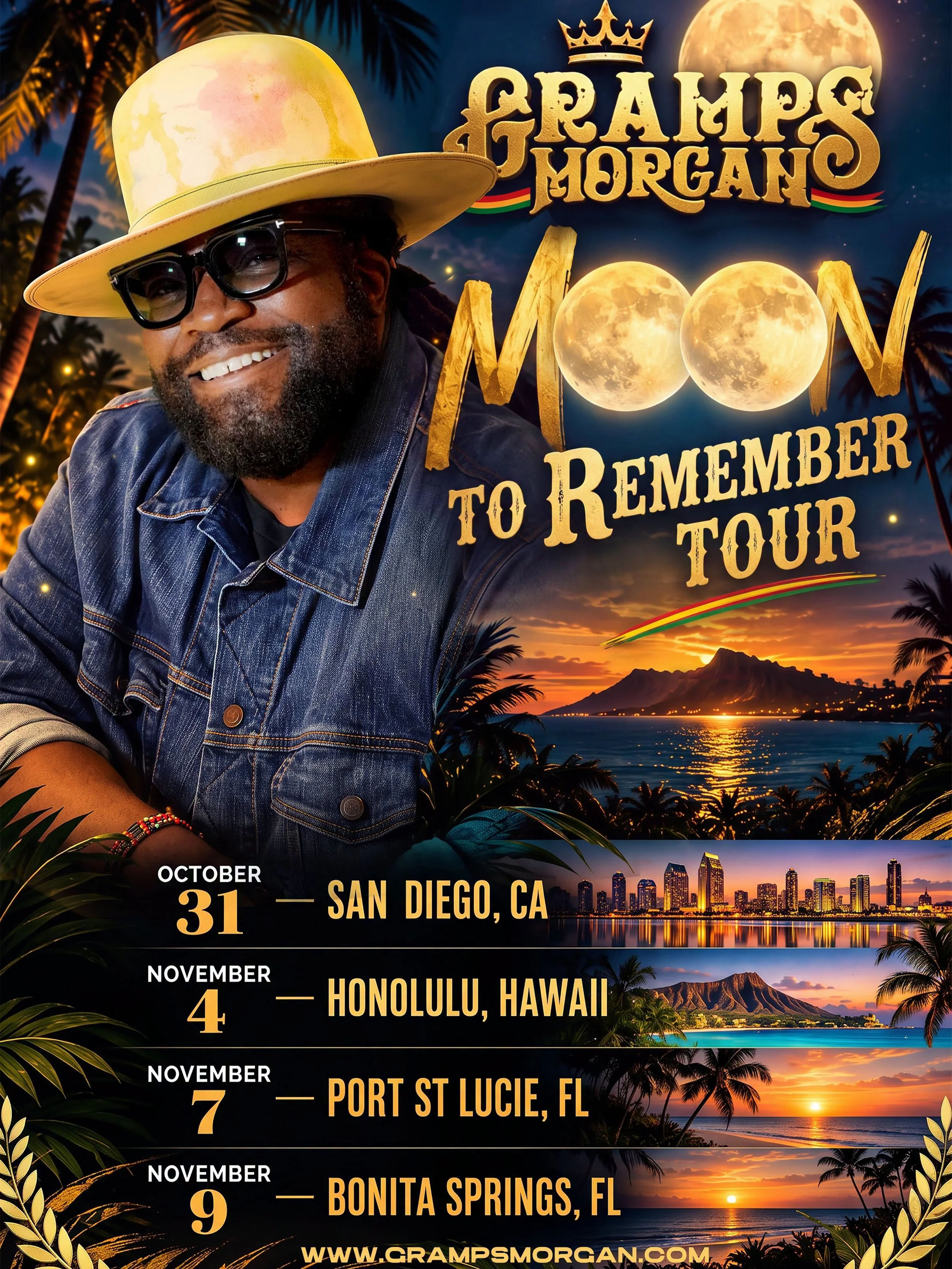 Grab tickets to see Gramps Morgan’s “Moon To Remember Tour”